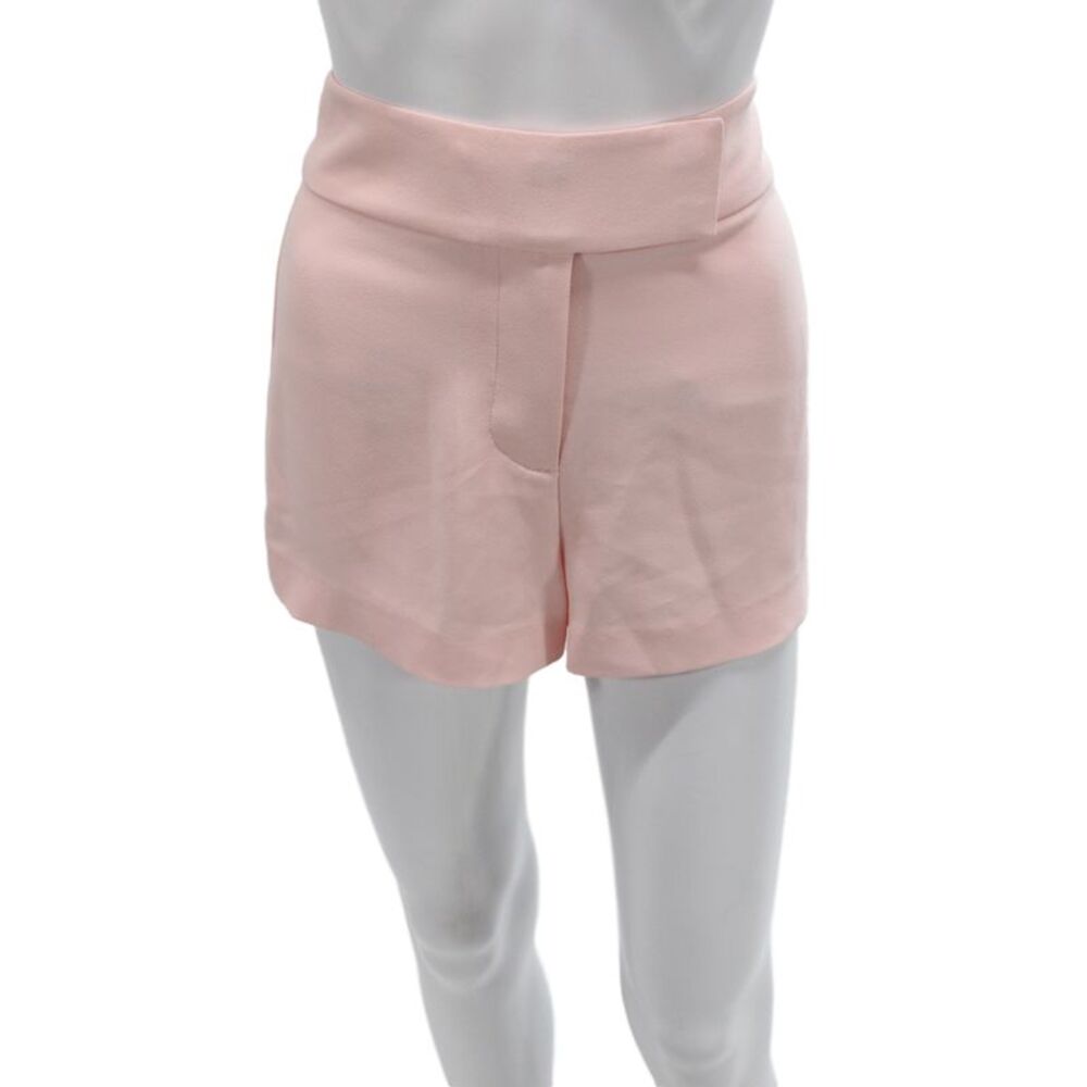 Alice + Olivia Womens Paperbag Pink Shorts Size 2